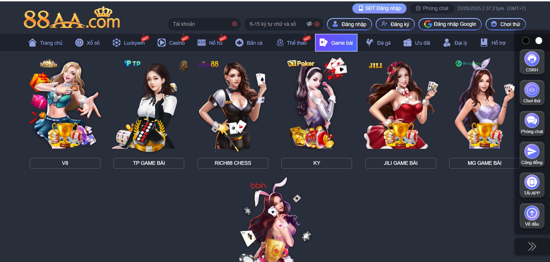 Casino 88AA – Đẳng Cấp Nhà Cái Trực Tuyến Mới Nhất